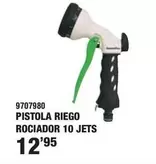 Oferta de Pistola Riego Rociador 10 Jets por 12,95€ en YMÁS