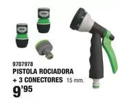 Oferta de Pistola Rociadora + 3 Conectores por 9,95€ en YMÁS