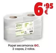 Oferta de GC - Papel Secamanos por 6,95€ en Top Cash