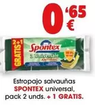 Oferta de Spontex - Estropajo Salvaunas Universal por 0,65€ en Top Cash