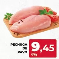 Oferta de Pechuga De Pavo por 9,45€ en Spar Tenerife