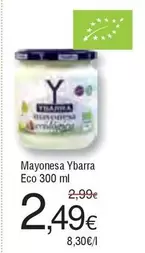 Oferta de Ybarra - Mayonesa  Eco por 2,49€ en Froiz