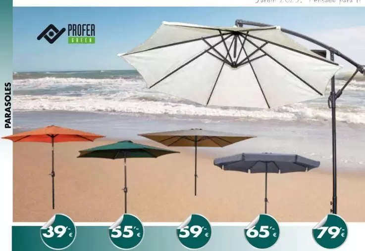 Oferta de Profer Green - Parasoles  por 39€ en Coferdroza