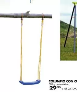 Oferta de Columpio Con Cuerda  por 29,95€ en Coferdroza