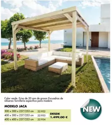 Oferta de Modelo Jaca por 1499€ en Coferdroza