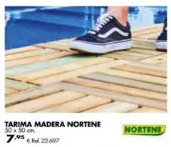 Oferta de Tarima Madera por 7,95€ en Coferdroza