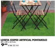 Oferta de Pontarolo - Loseta Cesped Artificial por 9€ en Coferdroza