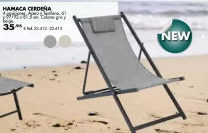 Oferta de Hamaca Cerdeña por 35,95€ en Coferdroza