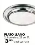 Oferta de Plato Llano por 3,95€ en Coferdroza