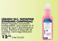 Oferta de Liquido Wc. Instapink Standard Campingaz por 12,95€ en Coferdroza