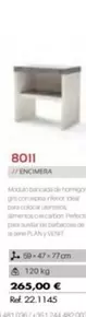 Oferta de  8011 Encimera  por 265€ en Coferdroza