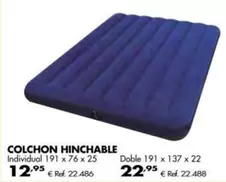 Oferta de Colchon Hinchable por 12,95€ en Coferdroza
