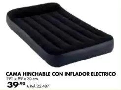 Oferta de Cama Hinchable Con Inflador Electrico por 39,95€ en Coferdroza
