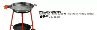 Oferta de Paellero Andreu por 69€ en Coferdroza