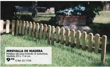 Oferta de Minivilla De Madera por 9,95€ en Coferdroza