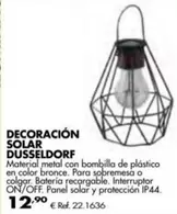 Oferta de Solar - Decoración por 12,9€ en Coferdroza