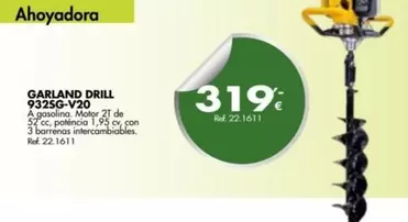 Oferta de Garland -  Drill 932SC-V20 por 319€ en Coferdroza