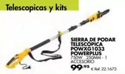 Oferta de Sierra De Podar Telescopica Powerplus por 99,95€ en Coferdroza