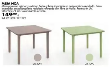 Oferta de Mesa Noa por 149€ en Coferdroza
