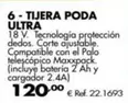 Oferta de Tijera Poda Ultra por 120€ en Coferdroza