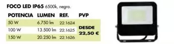 Oferta de Foco Led Ip65 por 22,5€ en Coferdroza