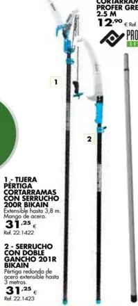 Oferta de Tijera Pértiga Cortarramas Con Serrucho 200R Bikain por 31,25€ en Coferdroza