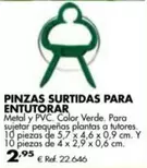 Oferta de Pinzas Surtidas Para Entutorar por 2,95€ en Coferdroza