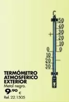 Oferta de Termometro Atmosferico Exterior por 9,9€ en Coferdroza