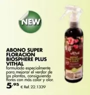 Oferta de Plus - Abono Super Floracion Biosphere por 5,95€ en Coferdroza