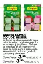 Oferta de Flower - Abino Clavos por 3,5€ en Coferdroza