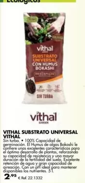 Oferta de Universal - Vithal Substrato por 2,99€ en Coferdroza