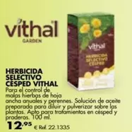 Oferta de Garden - Herbicida Selectivo Cesped por 12,95€ en Coferdroza
