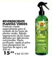 Oferta de Compo - Reverdeciente Plantas Verdes por 15,95€ en Coferdroza