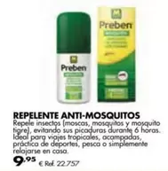 Oferta de Massó - Repelente Anti-Mosquitos por 9,95€ en Coferdroza