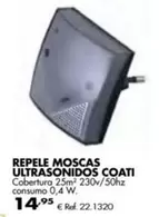 Oferta de Coati - Repele Moscas Ultrasonidos por 14,95€ en Coferdroza