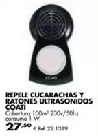 Oferta de Coati - Repele Cucarachas Y Ratones Ultrasonidos por 27,5€ en Coferdroza