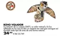 Oferta de Búho Volador por 24,95€ en Coferdroza