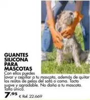 Oferta de Guantes Silicona Para Mascotas por 7,95€ en Coferdroza