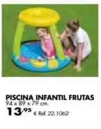 Oferta de Piscina Infantil Frutas por 13,95€ en Coferdroza