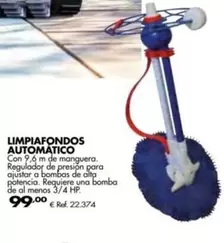 Oferta de HP - Limpiafondos Automatico por 99€ en Coferdroza