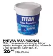 Oferta de Titan - Pintura Para Piscinas por 26,95€ en Coferdroza