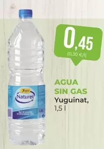 Oferta de Agua Sin Gas por 0,45€ en SPAR Gran Canaria