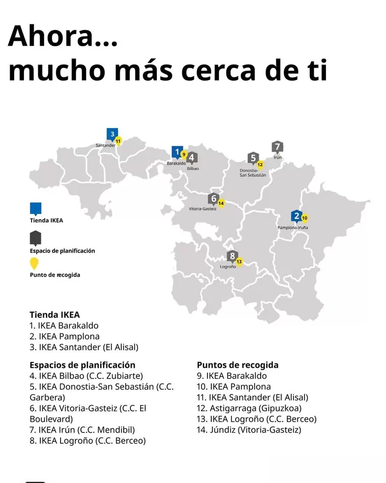 Oferta de Ahora Mucho Mas Cerca De Ti en IKEA