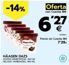 Oferta de Bm - Helado Variedades por 7,29€ en BM Supermercados