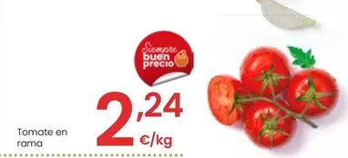 Oferta de Tomate En Rama por 2,24€ en Eroski