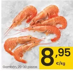 Oferta de Gambon por 8,95€ en Eroski