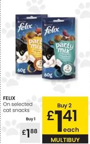 Oferta de Purina - Felix por 1,88€ en Eroski