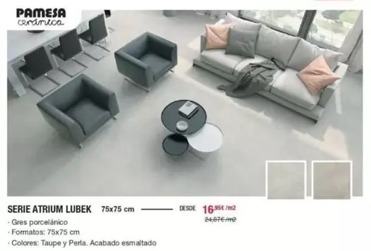 Oferta de Serie Atrium Lubek  por 16,95€ en Chafiras