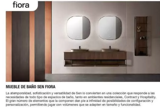 Oferta de Mueble De Bano Sen Fiora en Chafiras