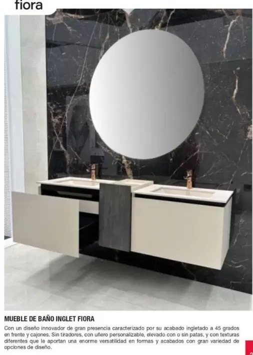 Oferta de Mueble De Bano Inglet Fiora en Chafiras